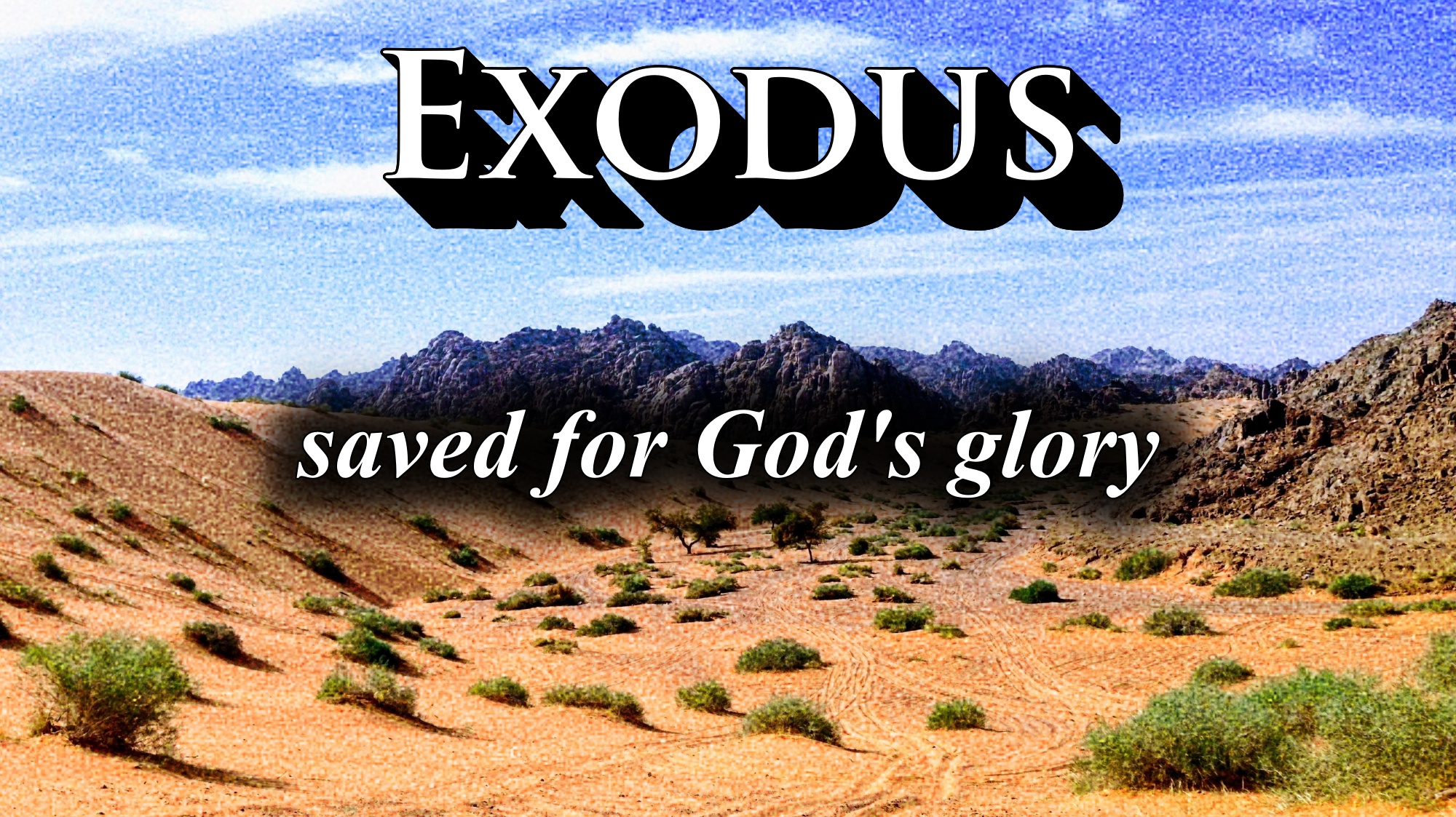 Study In Exodus Series Sermons Resurrection Presbyterian Church